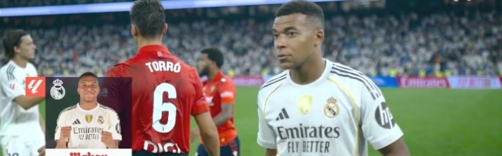 华体会官网APP-点射制胜！姆巴佩当选皇马1-0奥萨苏纳一役全场最佳