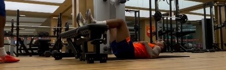 努力训练💪克雷桑更新社媒，分享在健身房训练的视频